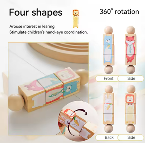 Woods™ - Drehen & Lernen - Drehrätsel für Kleinkinder