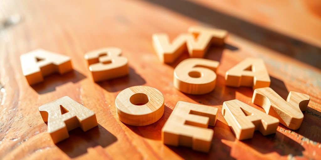 „Entdecken Sie 5 pädagogische Vorteile einer Holz-Buchstaben- und Zahlentafel!“