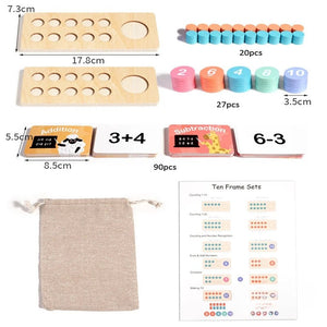 Woods™ - Mathe einfach machen - Mathe-Spielset für Kinder
