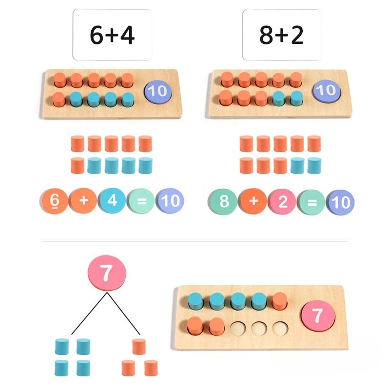 Woods™ - Mathe einfach machen - Mathe-Spielset für Kinder
