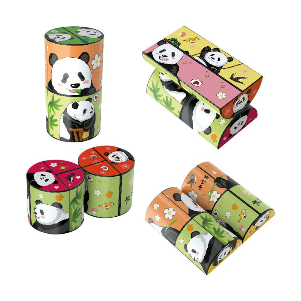 Panda Puzzle™ - lærerig underholdning - Puzzle Cube
