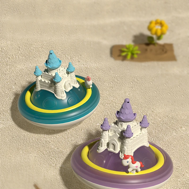 SpalshCastle – Magisch & interaktiv – Spielset „Schwimmendes Einhorn-Schloss“