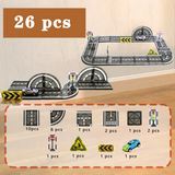 MagnetoTrack – Kreativ & Spielerisch – Magnetische Fliesen Autoset