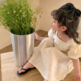 LittleTwinkle – Weich & bequem – Kinderkleid mit doppelten Schleifen