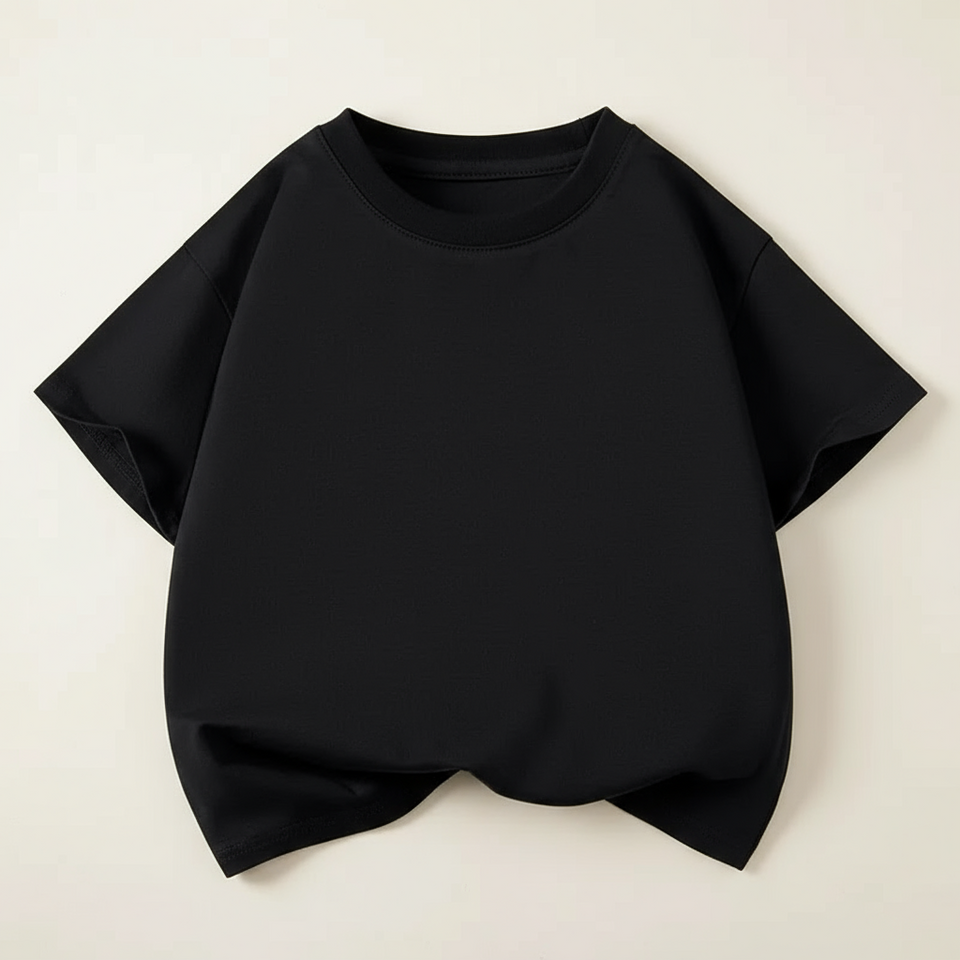 SimpleWear – Casual & blødt – Relax Fit T-shirt med rund hals
