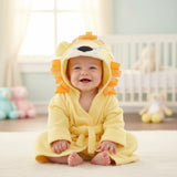 CozyNest – Weich & saugfähig – Bademantel mit Tiermotiv