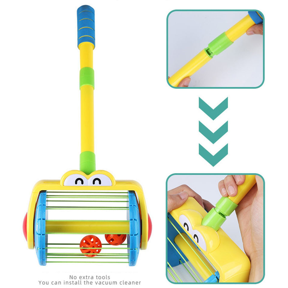 Push Cleaner Toy™ - So wird das Aufräumen zum Spaß - Staubsauger-Set