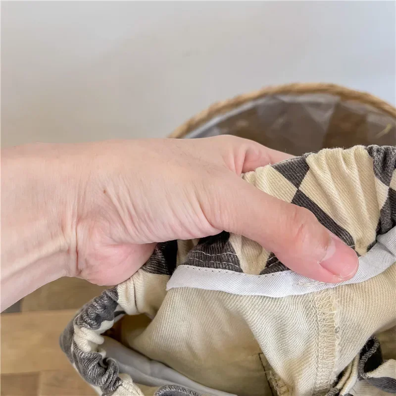 RetroBloom – Bequem & verspielt – Kinderhose mit Argyle-Muster