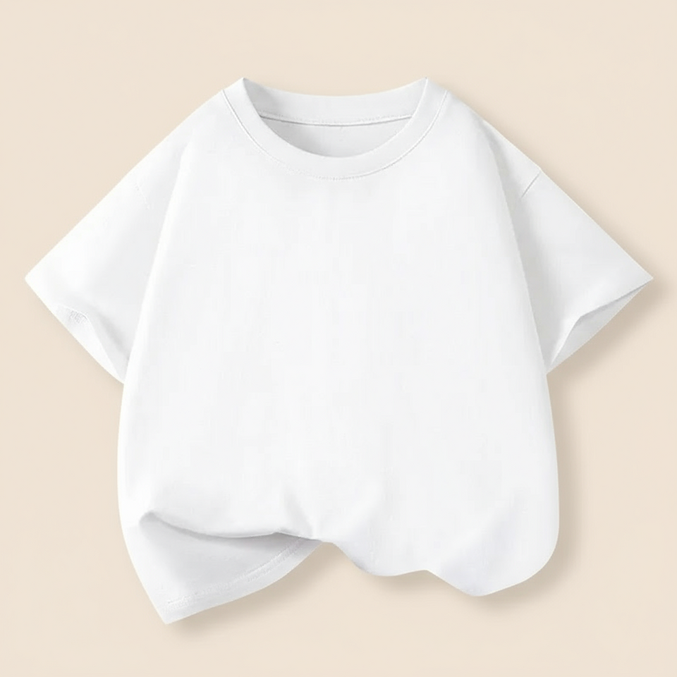 SimpleWear – Casual & blødt – Relax Fit T-shirt med rund hals