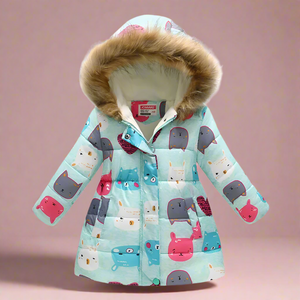 CozyTrend – Elegant & gemütlich – Steppjacke für Mädchen