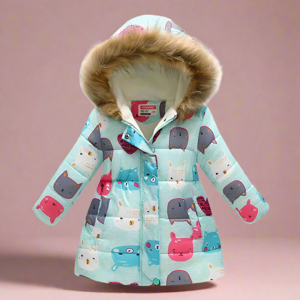 CozyTrend – Elegant & gemütlich – Steppjacke für Mädchen