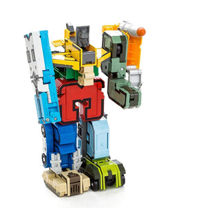 Block Action Figure™ - Bauen mit Zahlen! - Transformer Zahlen