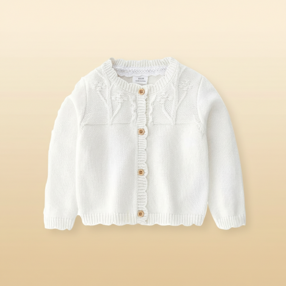 CozyCub – Komfortabel og moderigtig – strikket cardigan til børn