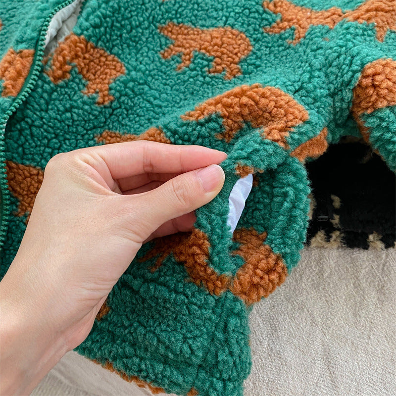 Mini Fashion™  – Extra weich und warm – Bären-Fleecejacke