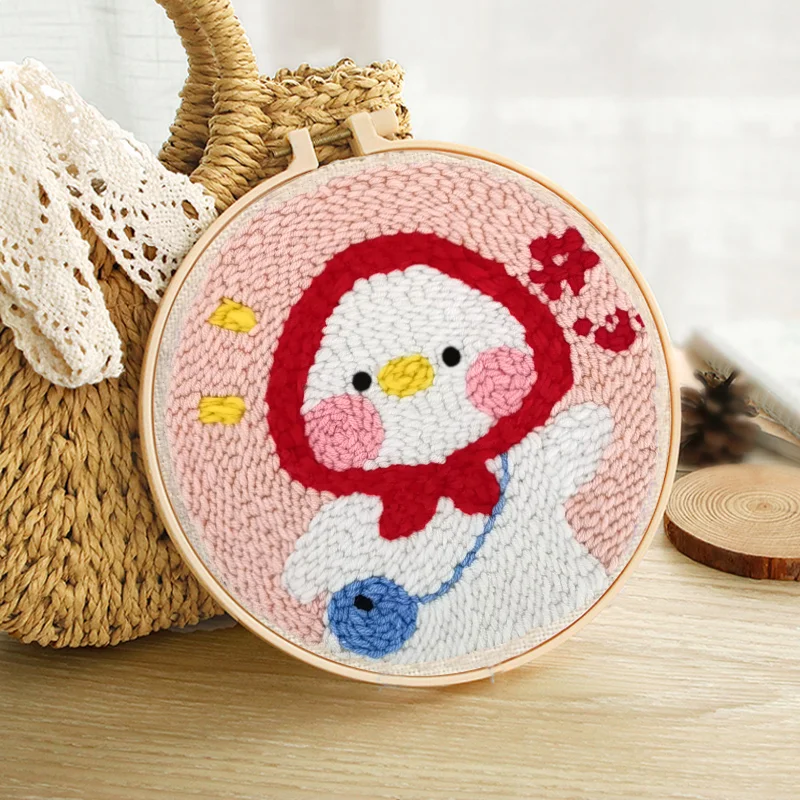 SoftLoop – Weich & Kreativ – DIY-Punch-Needle-Set für die Wohnraumdekoration