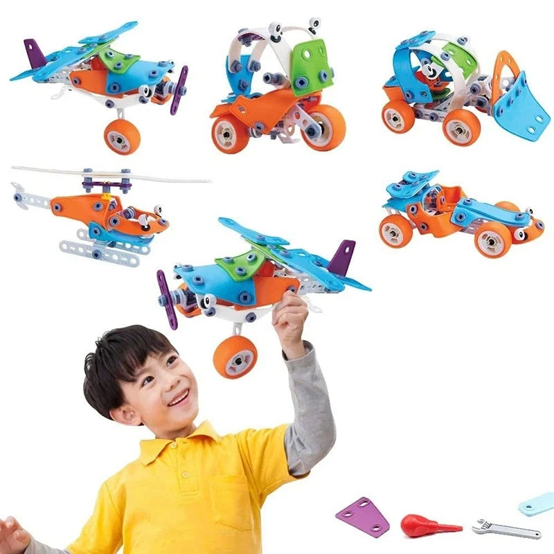 Build Genius Playset™ - Fantasifuld konstruktion - STEM-legetøj