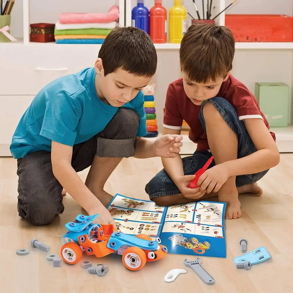 Build Genius Playset™ - Fantasifuld konstruktion - STEM-legetøj