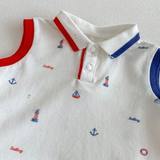 SunnyBaby – Bequem & niedlich – Polo-Strampler für Babys