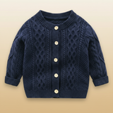 CozyCub – Komfortabel og moderigtig – strikket cardigan til børn