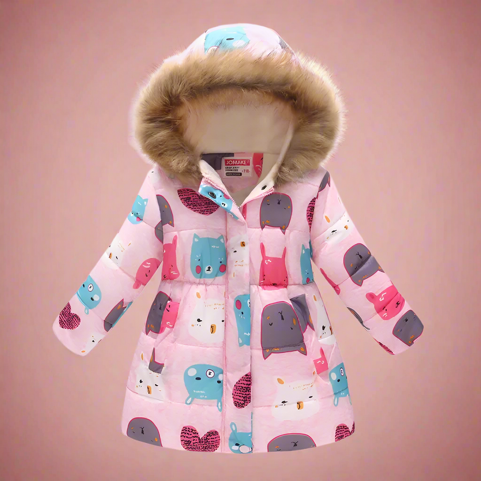 CozyTrend – Elegant & gemütlich – Steppjacke für Mädchen