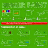 FingerArt – Kreativ & farbenfroh – Fingerfarbenbuch für Kinder
