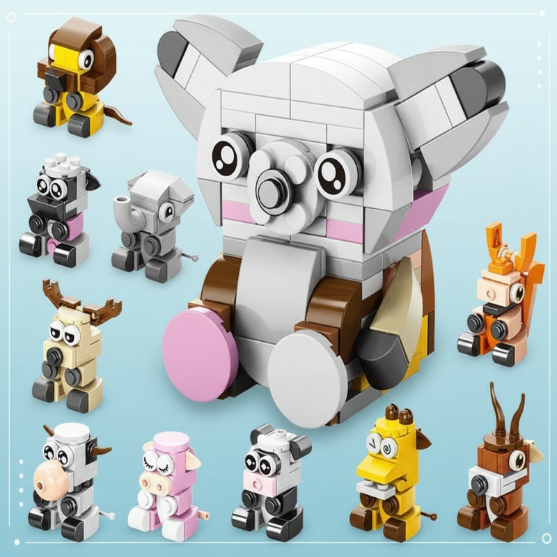 BlockCraft – Lernreich & unterhaltsam – Konstruktionsset