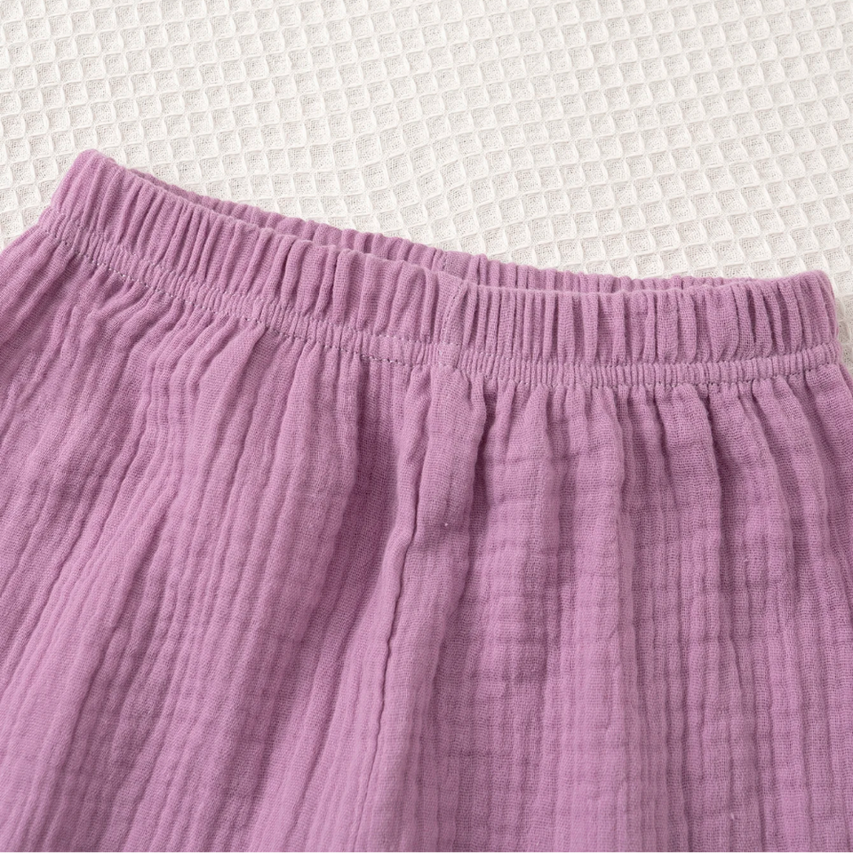 SoftCharm – Elegant & bequem – Mädchen-Set mit Rüschenoberteil und langer Hose