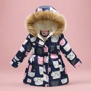 CozyTrend – Elegant & gemütlich – Steppjacke für Mädchen