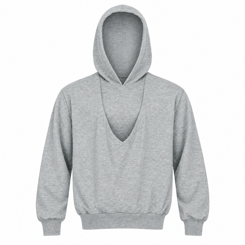 CuddleDad – Bequem & praktisch – Herren-Hoodie mit Baby-Tasche