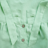 BloomGrace – Niedlich & bequem – Kinderkleid mit Schleife und verstellbaren Trägern