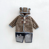 LittleWarm – Gemütlich & stilvoll – Wintermantel mit Fair-Isle-Muster