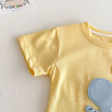 LittlePatch – Cartoon & Spaß  – Kinder-T-Shirt mit Cartoon-Aufnähern