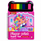 FingerArt – Kreativ & farbenfroh – Fingerfarbenbuch für Kinder
