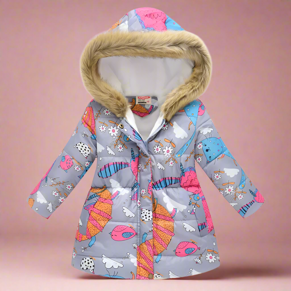 CozyTrend – Elegant & gemütlich – Steppjacke für Mädchen