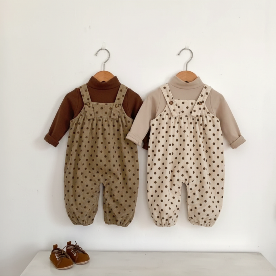 BabyBloom – Niedlich & bequem – Jumpsuit mit gepunktetem Muster