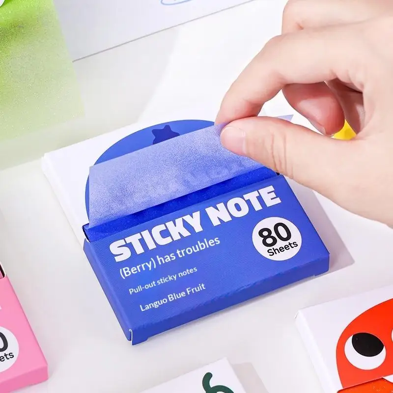 MemoBuddy – Farbenfroh & praktisch – Transparente Haftnotizen