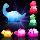 AquaGlow – Sicher & lehrreich – Leuchtendes Badespielzeug-Set