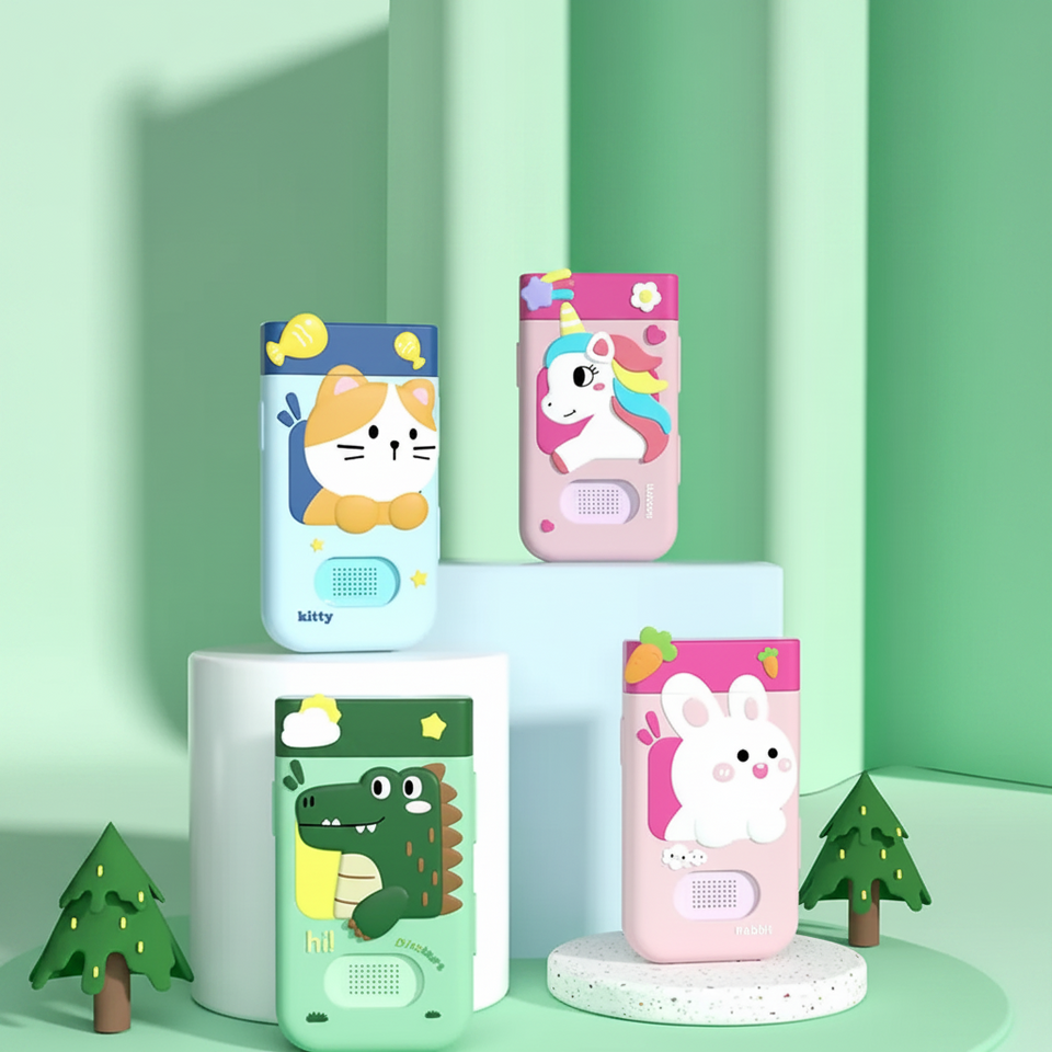 KiddoPhone – Lernreich & interaktiv – Kinder-Smartphone mit Kamera und Spielen