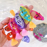 TinySwim – Spaß & Bewegung – Elektronischer Schwimmfisch mit LED-Licht