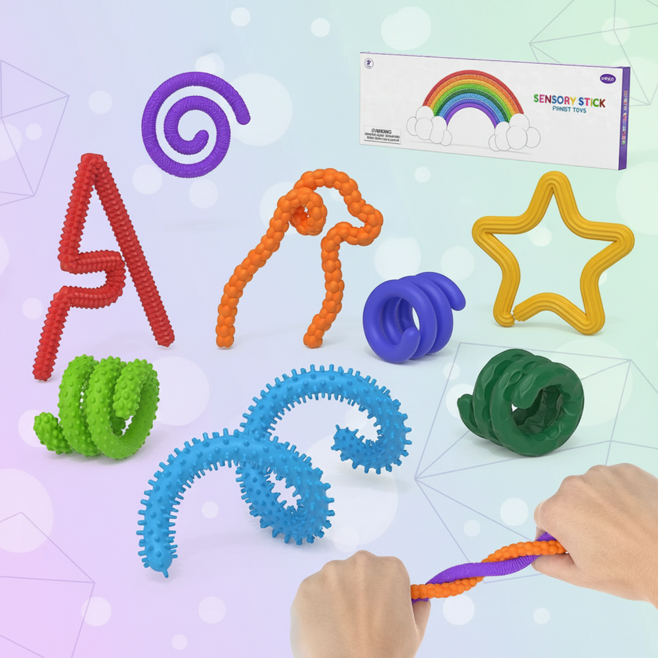 SensoryFlex – Beruhigend & interaktiv – Sensorische Fidget-Sticks