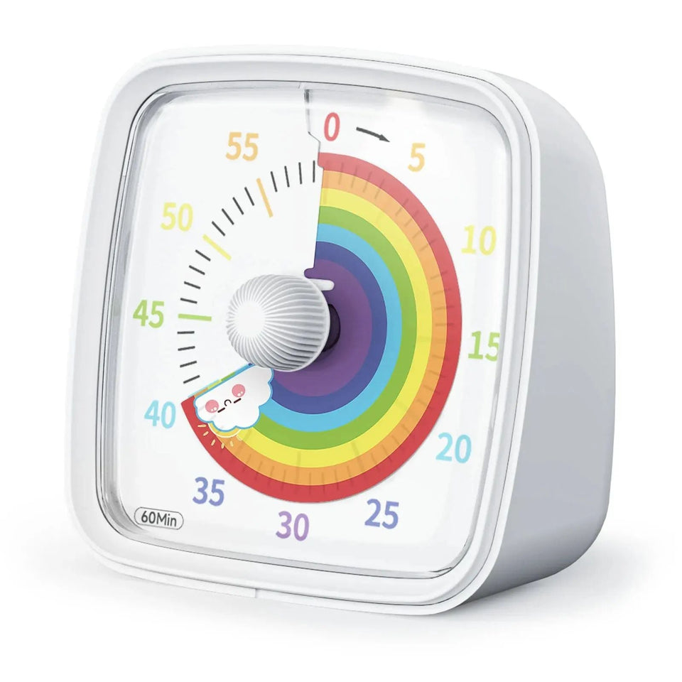 Visual Timer – Farverig og rolig – Timer til børn