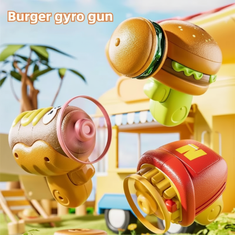 Flying Disk Toy – Kreativ & in Bewegung – Gyro Gun