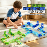 GravityRacer – Lehrreich & unterhaltsam – DIY-Fahrzeug-Bahnset