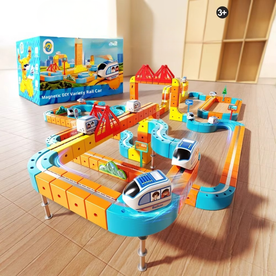 MagniTrack – Kreativ & Elektrisch – Anti-Schwerkraft-Elektrozug