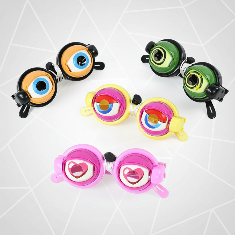 FunGoggles – Lustig & interaktiv – Spielzeugbrille mit großen, blinzelnden Augen
