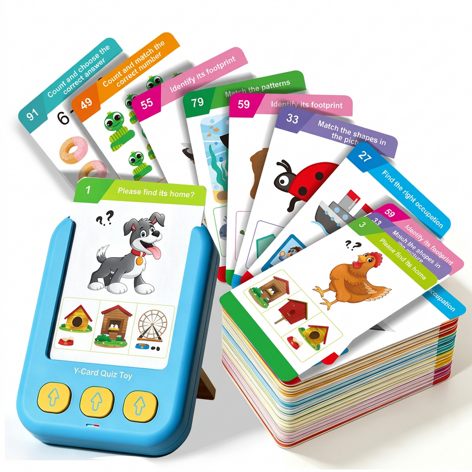 TalkyCards – Interaktiv & Lernfördernd – Sprechende Lernkarten für Kinder