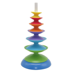 Rainbow Stacking Toy™ - Stapelspaß in der Höhe - Diabolo-Stapelturm