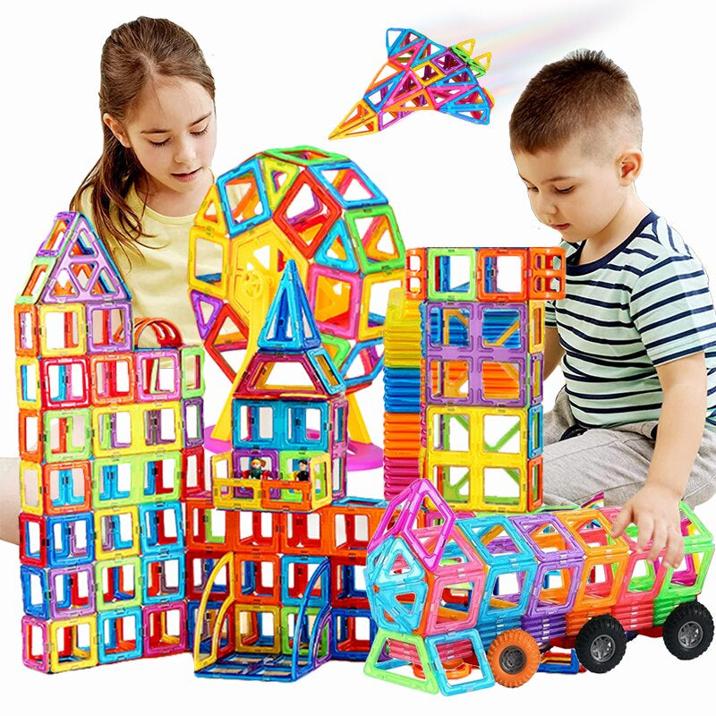 Magnet Building Blocks™ - Slip din kreativitet løs - magnetiske brikker