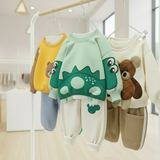 Mini Fashion™ - Varmt og blødt – todelt børnetøjssæt