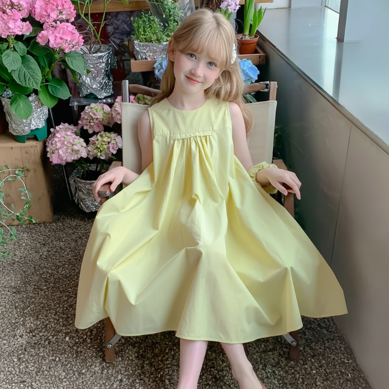 Summer Dress – Leicht & sommerlich – Gelbes Sommerkleid